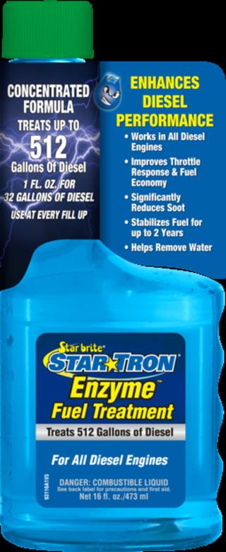 Startron Enzyme Fuel Treatment Lodní aditivum Diesel 946 ml