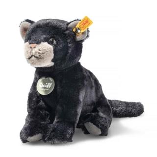 Steiff Baby Panther Taky sedící černý,19 cm