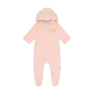 Steiff Romper s dlouhými rukávy silver pink