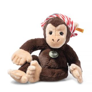 Steiff Schlenker Monkey Scotty hnědý, 28 cm