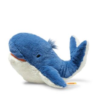 Steiff Soft Cuddly Friends Tory Blue Whale, modrĂˇ
