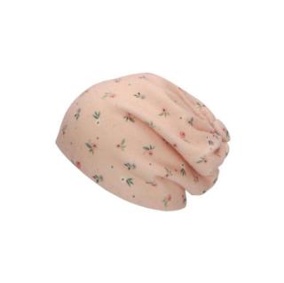 Sterntaler Čepice Slouch Beanie Floral Pink