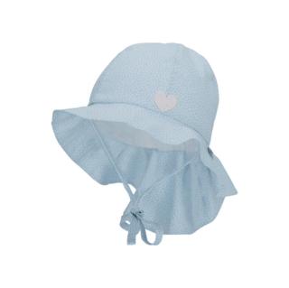 Sterntaler Sluneční klobouk polka dots sky blue