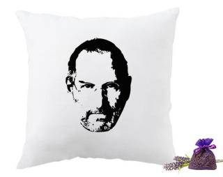 Steve Jobs Levandulový polštář