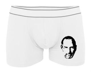 Steve Jobs Pánské boxerky Contrast