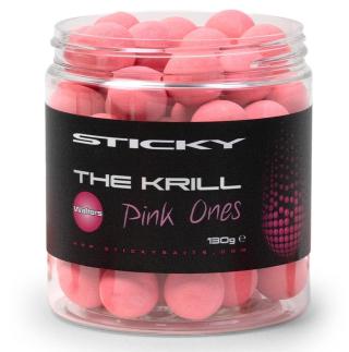 Sticky baits neutrálně vyvážené boilie the krill wafters pink ones 130 g 16 mm