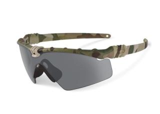 Střelecké brýle M-Frame 3.0 SI Oakley® – Kouřově šedé, Multicam®
