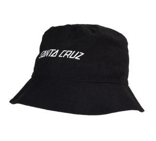 Strip Cargo Bucket Hat Washed Black UNI