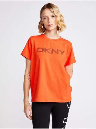 Striped Logo Triko DKNY