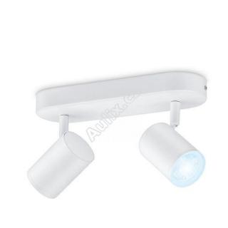 Stropní bodové svítidlo WiZ IMAGEO 8719514551770 LED GU10 2x4,9W 2x345lm 2700-6500K IP20 CRI90 bílé, stmívatelné - PHILIPS