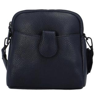 Stylová dámská malá crossbody kabelka tmavě modrá - Paolo bags Sarah