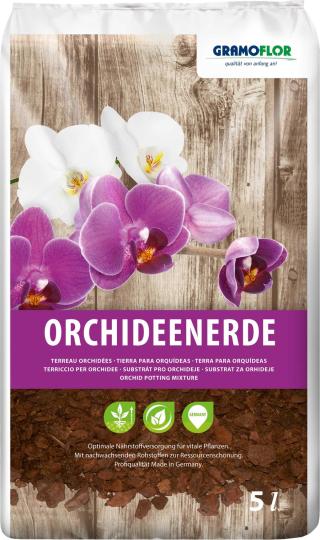 Substrát pro orchideje s piniovou kůrou GRAMOFLOR 5l