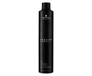 Suchý lehce fixační vlasový sprej Schwarzkopf Professional Session Label The Flexible - 500 ml  + DÁREK ZDARMA