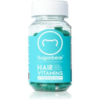 SugarBear Hair Vitamins gumoví medvídci pro zpevnění pokožky a krásné vlasy 74 cps