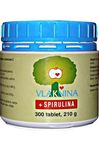 SunPharm Vláknina+Spirulina tablety 300 Bolid 300 tablet