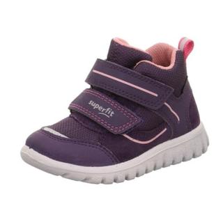 Superfit Nízká obuv Sport7 Mini fialová/růžová