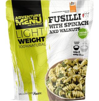 Sušené jídlo Fusilli se špenátem a vlašskými ořechy Adventure Menu® – Vícebarevná