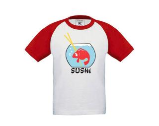Sushi Dětské tričko baseball