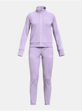 Světle fialová holčičí sportovní souprava Under Armour Knit Track Suit