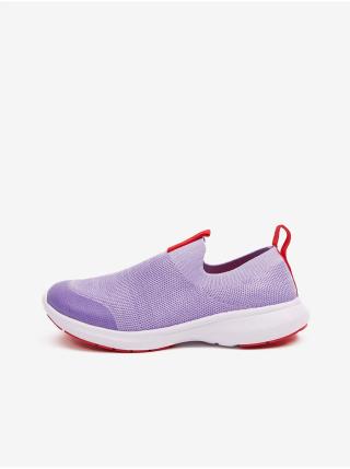 Světle fialové dětské slip on tenisky Reima Bouncing