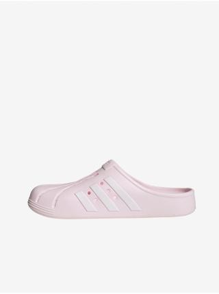 Světle růžové dámské pantofle adidas Originals Adilette Clog