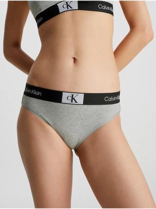 Světle šedé dámské kalhotky Calvin Klein Underwear