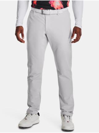 Světle šedé pánské sportovní kalhoty Under Armour UA CGI Taper Pant