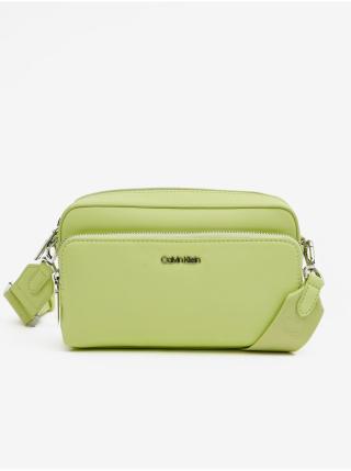 Světle zelená dámská crossbody kabelka Calvin Klein Must Camera Bag