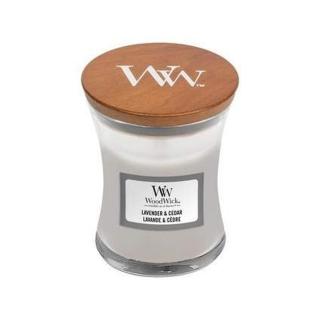 Svíčka WoodWick Lavender & Cedar 85g