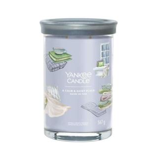 Svíčka YANKEE CANDLE Signature Tumbler 567g A Calm & Quiet Place