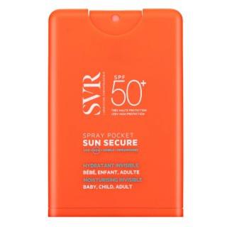 SVR Sun Secure sprej na opalování SPF50+ Moisturising Invisible Pocket Spray 20 ml
