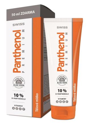 Swiss Panthenol PREMIUM 10 % tělové mléko 200+50 ml