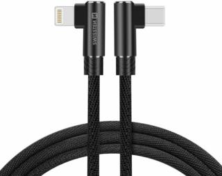 Swissten kabel kabel Arcade Usb-c/ligh 1,2m, černá