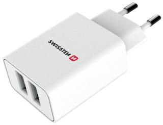 Swissten nabíječka pro mobil Adaptér Smart Ic 2xUSB 2,1A
