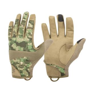 Taktické rukavice RANGE Helikon-Tex® – PenCott™ WildWood® / coyote