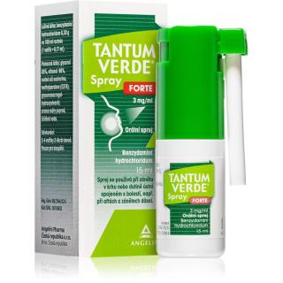 Tantum Verde Tantum Verde Spray Forte 3 mg/ml orální sprej, roztok při zánětu v krku a dutině ústní 15 ml