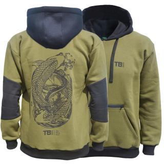 Tb baits mikina olive edition hoodie - xxl