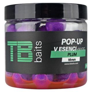 TB Baits Plovoucí Boilie Pop-Up Plum + NHDC 65g Průměr: 16mm