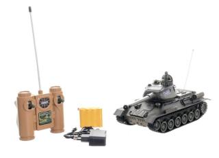 Teddies Tank RC 33 cm T-34/85 27MHz se zvukem a světlem - zánovní