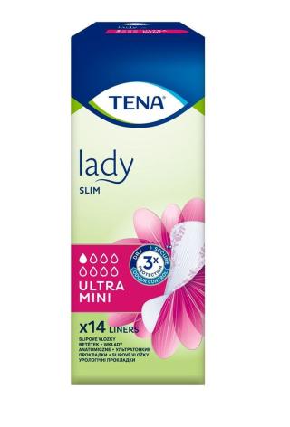 Tena Lady Slim Ultra Mini inkontinenční vložky 14 ks