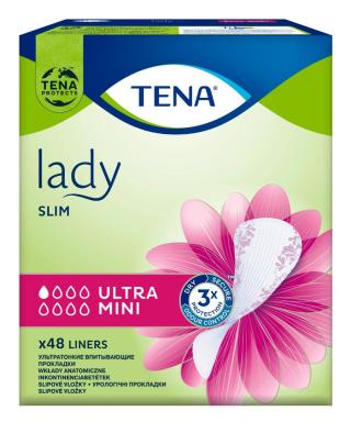 Tena Lady Slim Ultra Mini inkontinenční vložky 48 ks