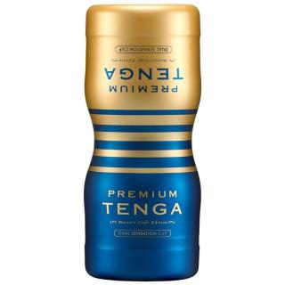 Tenga Premium Dual Sensation Cup jednorázový masturbátor 15,5 cm