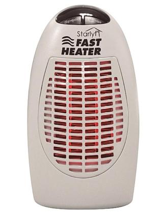 Teplovzdušný ventilátor do zásuvky Starlyf Fast Heater / 400 W / bílá