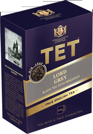 TET Tea Lord Grey 100g - černý ochucený čaj