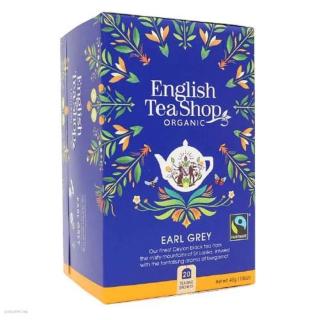 THE ENGLISH TEASHOP Černý čaj "Earl Grey" 20 ks