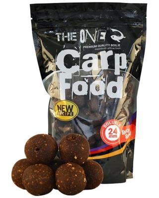 The one boilies rozpustné carp food soluble spicy squid 1 kg 24 mm