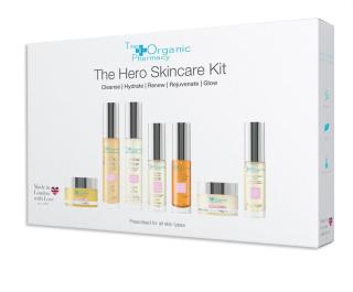 The Organic Pharmacy The New Hero Skincare Kit kosmetická dárková sada 70 ml