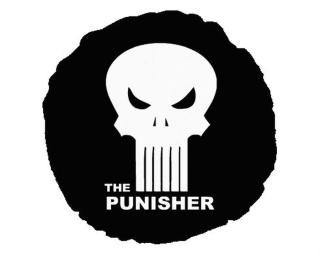 The Punisher Kulatý polštář