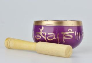 Tibetská miska - zpívající mísa -  8cm s paličkou - 250g