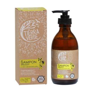 Tierra Verde šampon březový s vůní citronové trávy 230 ml